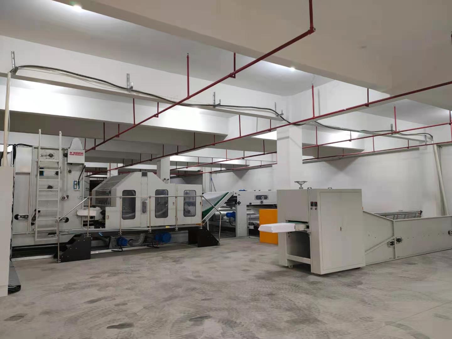 杭州蕭山喬艾思被褥生產(chǎn)線(xiàn)第二套安裝調(diào)試完畢