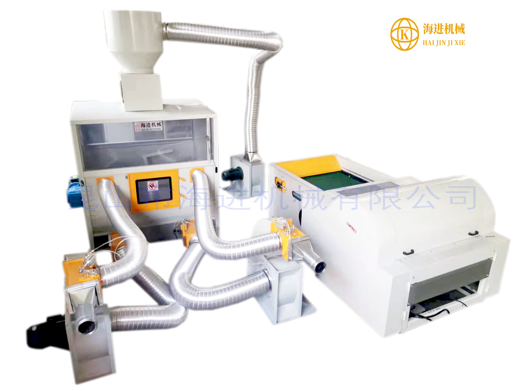 HJZXJ-900半自動(dòng)充棉生產(chǎn)線(xiàn)